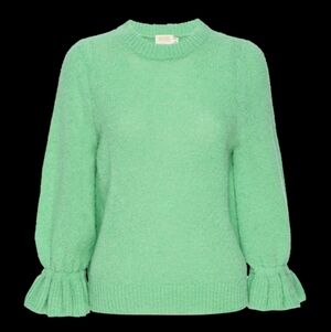 Nation Ltd Antoinette Flounce Wrist Sweater Size Medium